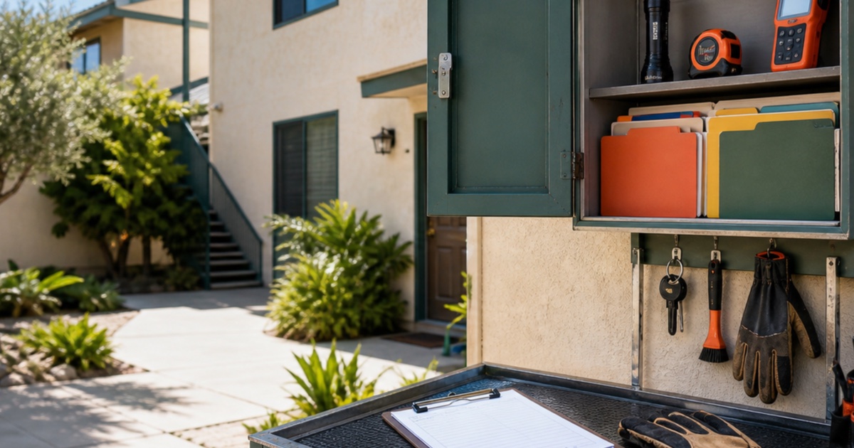 Southern California rental-property maintenance and inspection station
