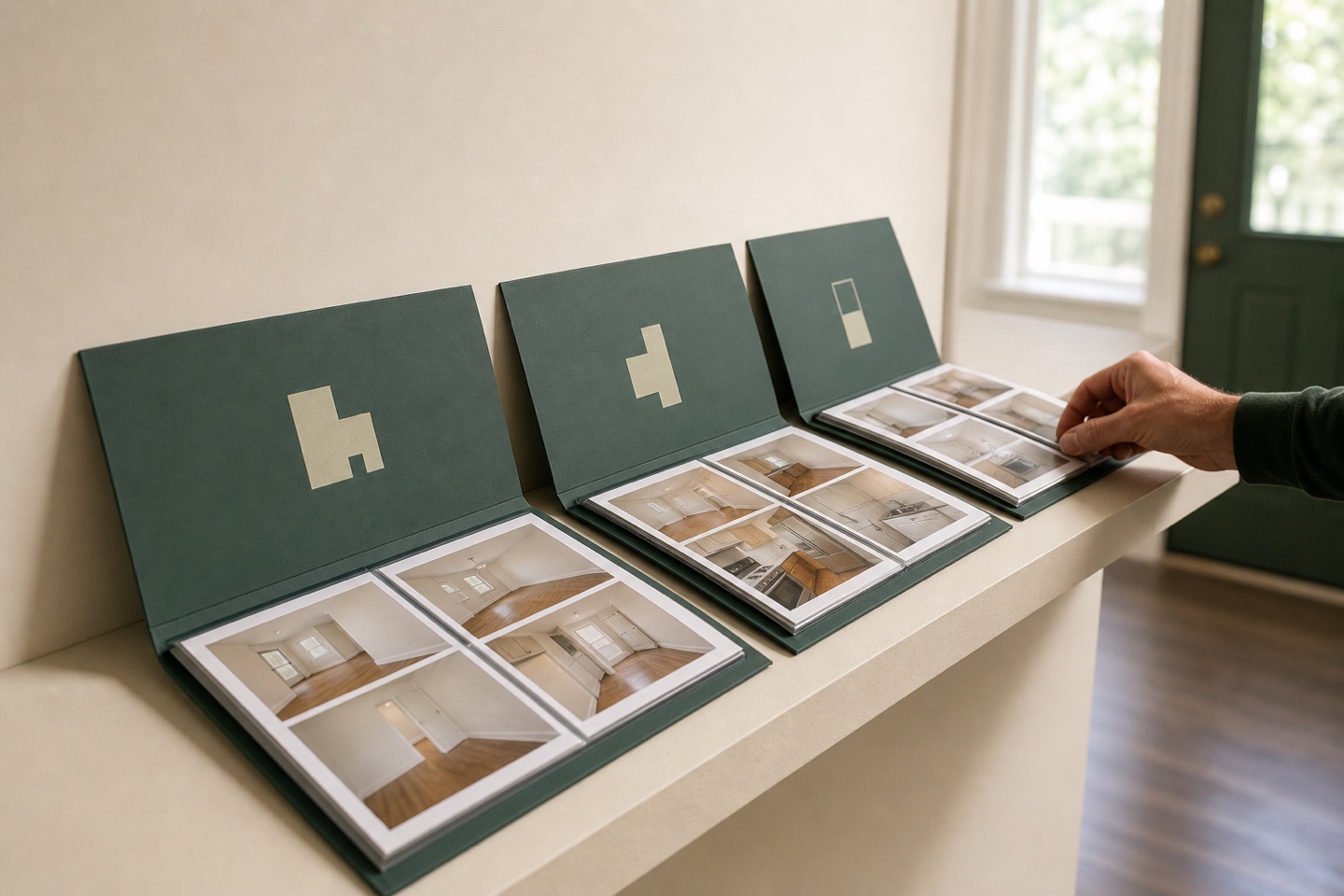 Room-by-room condition-photo folios are aligned into a consistent sequence.